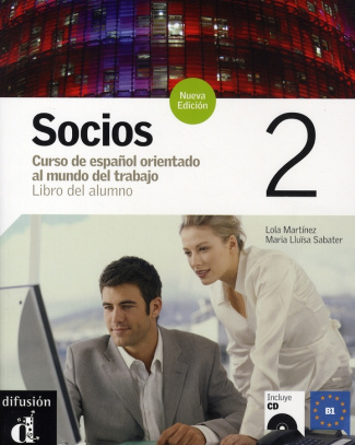 Socios 2. Libro del alumno, avec 1 CD audio