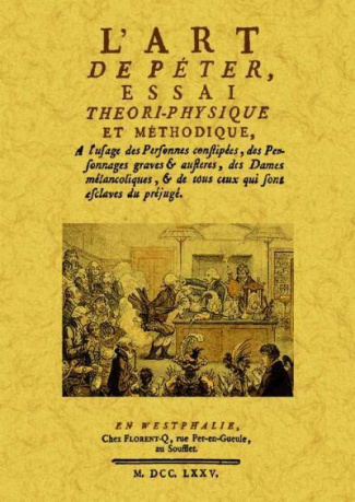 L'art de peter, essai theori-physique et methodique