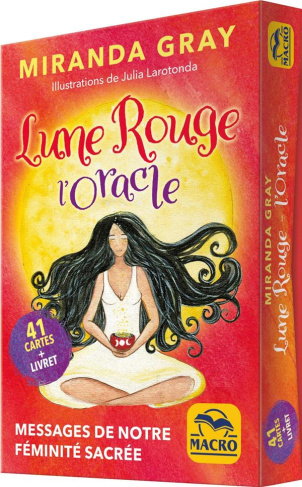 Lune Rouge, l'oracle. Messages de notre féminité sacrée. Avec 41 cartes