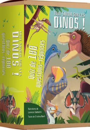 TOUT SAVOIR SUR LES DINOS ! - QUIZ DE 100 QUESTIONS-REPONSES