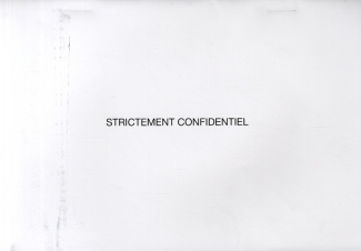STRICTEMENT CONFIDENTIEL