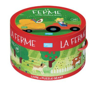 La ferme. Avec un puzzle géant de 30 pièces