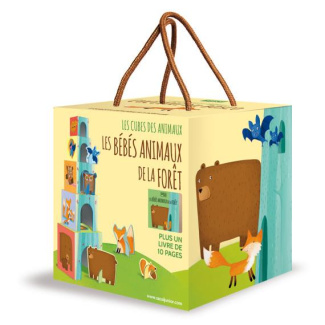 Les cubes des animaux. Les bébés animaux de la forêt
