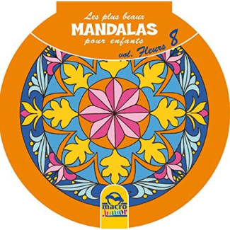 Les plus beaux mandalas pour enfants. Fleurs