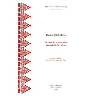 DE L ART A LA NARRATION TAMAZIGHT (BERBERE) 200 ANS D ETUDES ETATS DES LIEUX ET PERSPECTIVES