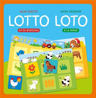Mon premier Loto. A la ferme, Edition bilingue français-néerlandais