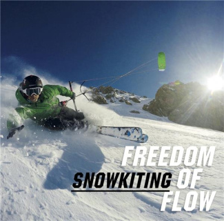 Snowkite, liberté de la glisse