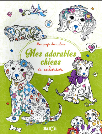 Mes adorables chiens à colorier