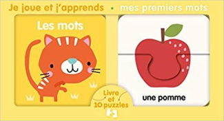 Mes premiers mots. Un livre et 10 puzzles