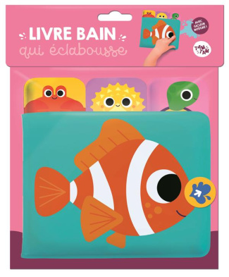 Livre bain qui éclabousse Poisson