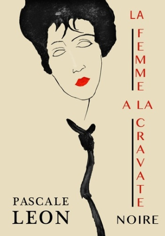 La femme à la cravate noire