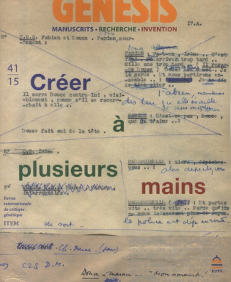 Genesis N° 41/2015 : Créer à plusieurs mains