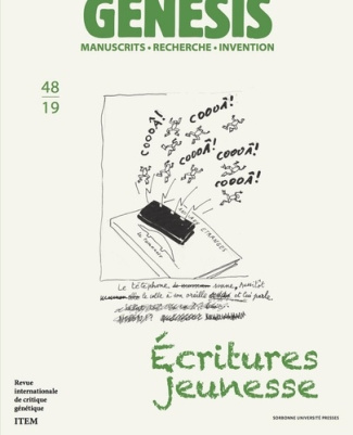 Genesis N° 48/2019 : Ecritures jeunesse