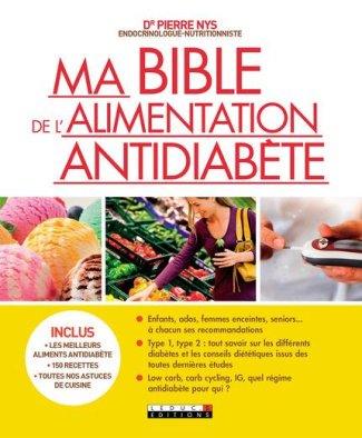 Ma bible de l'alimentation antidiabète
