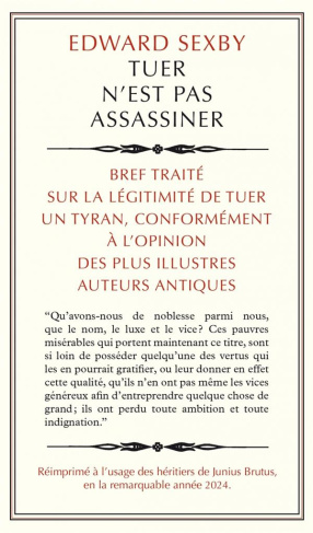 Tuer n'est pas assassiner