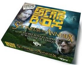 ESCAPE BOX - LE SEIGNEUR DES ANNEAUX - SAUREZ-VOUS ECHAPPER AU POUVOIR DEL'UNIQUE ?
