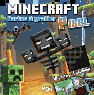 MINECRAFT - MES CARTES A GRATTER PIXEL