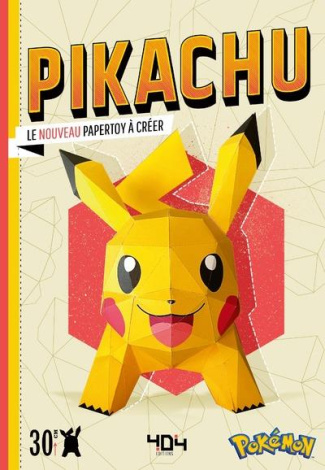 Pikachu. Un papertoy à créer