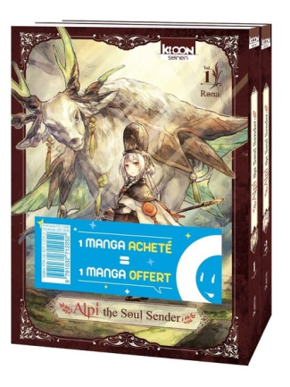 Alpi the Soul Sender : Pack en 2 volumes : Tomes 1 et 2. 1 manga acheté = 1 manga offert