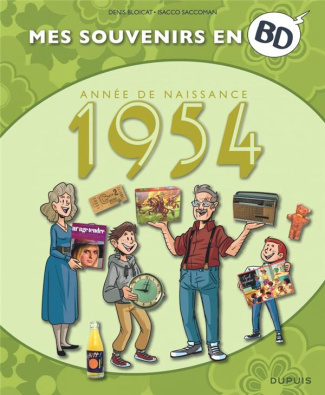 Mes souvenirs en BD : Année de naissance 1954