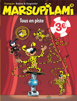 Marsupilami Tome 16 : Tous en piste
