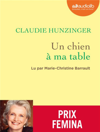 Un chien à ma table. 1 CD audio MP3