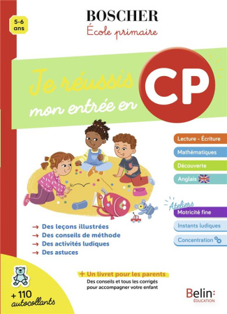 Je réussis mon entrée en CP. Avec un livret pour les parents