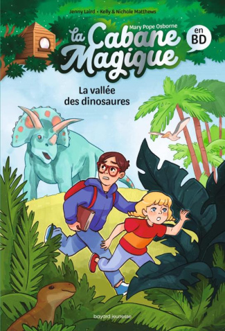 La cabane magique en BD Tome 1 : La vallée des dinosaures