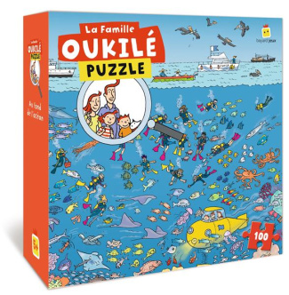 LA FAMILLE OUKILE PUZZLE AU FOND DE L'OCEAN