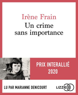 Un crime sans importance. 1 CD audio MP3
