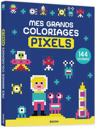 Mes grands coloriages pixels