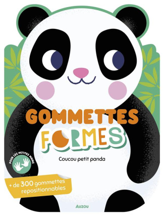 Coucou petit panda. Plus de 300 gommettes repositionnables