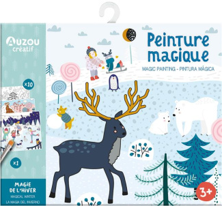 PEINTURE MAGIQUE MAGIE DE L'HIVER NED