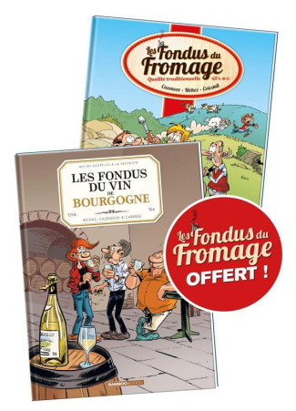 Les Fondus du vin de Bourgogne. Pack en 2 volumes : Avec Les Fondus du Fromage offert