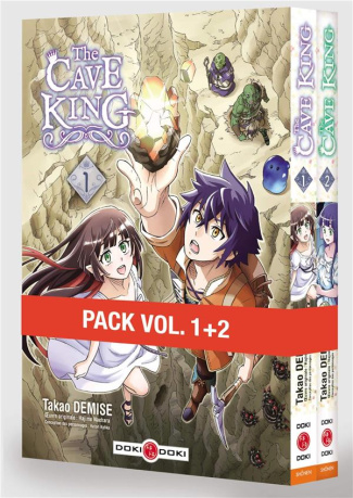 The Cave King - Pack découverte 2 tomes pour le prix de 1 : Tomes 1 et 2