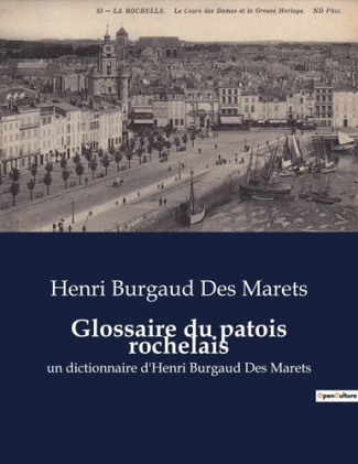 Glossaire du patois rochelais. un dictionnaire d'Henri Burgaud Des Marets