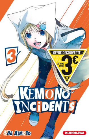 Kemono Incidents Tome 3 - Edition à prix réduit