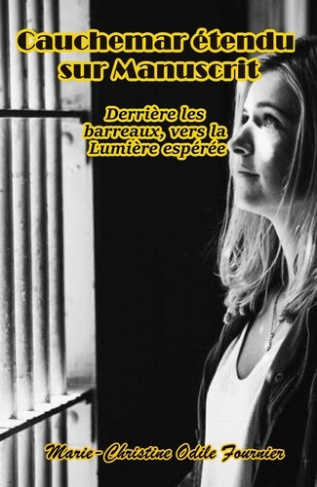 Cauchemar sur manuscrit vers la lumière espérée. Le courage de sortir du tunnel