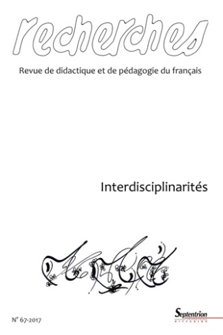 Recherches N° 67/2 : Interdisciplinarité