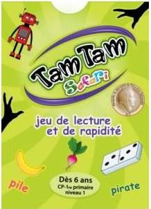 Jeu de cartes Tam Tam Safari CP niveau 1 dès 6 ans