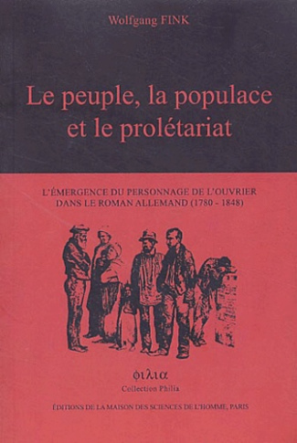 PEUPLE LA POPULACE ET LE PROLETARIAT. L EMERGENCE DU PERSONNAGE DE L
