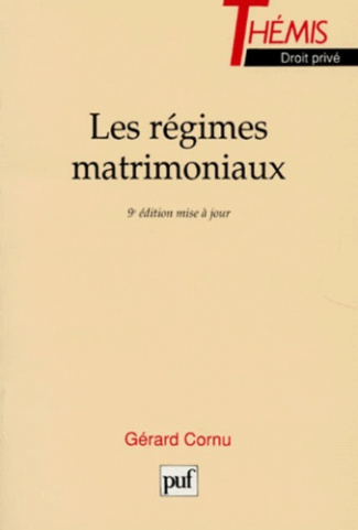 Cornu_G_rard-Les_r_gimes_matrimoniaux._9e_dition-9782130488385_0