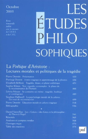 Labarri_re_Jean-Louis-Etudes_philosophiques_2003_N_4._La_po_tique_d_Aristote-9782130534433_0