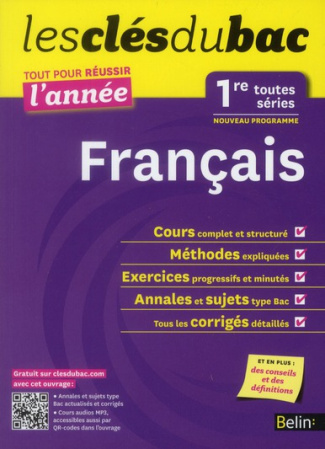 Mangin_Laure_Guellec_Ronan-Cl_s_du_Bac_-_Fran_ais_1e_toutes_s_ries_-_R_ussir_l_ann_e-9782701159034_0