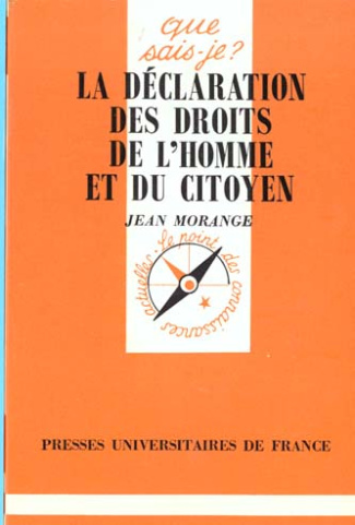Morange_Jean-LA_DECLARATION_DES_DROITS_DE_L_HOMME_ET_DU_CITOYEN._3_me_dition-9782130434825_0