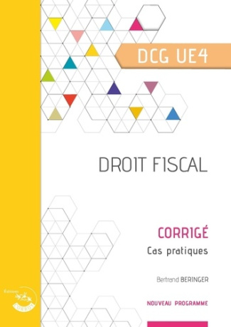 Droit fiscal - Corrigé. UE 4 du DCG