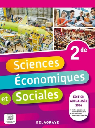 Sciences économiques et sociales (SES) 2de. Pochette élève, Edition 2026