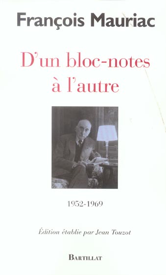 D'un bloc-notes à l'autre. 1952-1969
