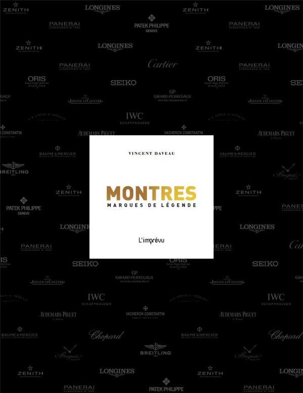 Montres. Marques de légende