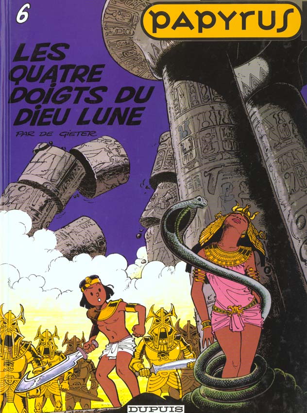 Papyrus Tome 6 : Les quatre doigts du dieu Lune